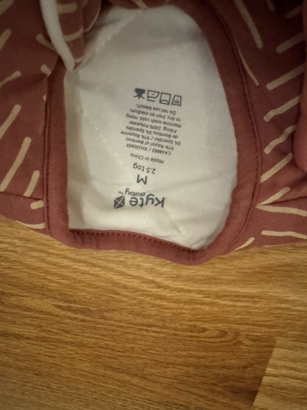 Kyte BABY Mauve-Rose Arrow Sleep Sack - Picture 2 of 3